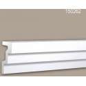 Kroonlijst 150262 Profhome Sierlijst Lijstwerk modern design wit 2 m