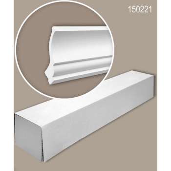 Profhome 150221 1 doos 4 stukken Kroonlijst 8 m