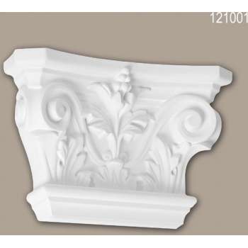 Pilaster kapiteel 121001 Profhome Sierelement Corinthische stijl wit