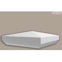 Pilaarpet Profhome 476201 Exterieur lijstwerk Balustrade Gevelelement neo-classicisme stijl wit