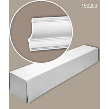 Profhome 150209 1 doos 8 stukken Kroonlijst 16 m