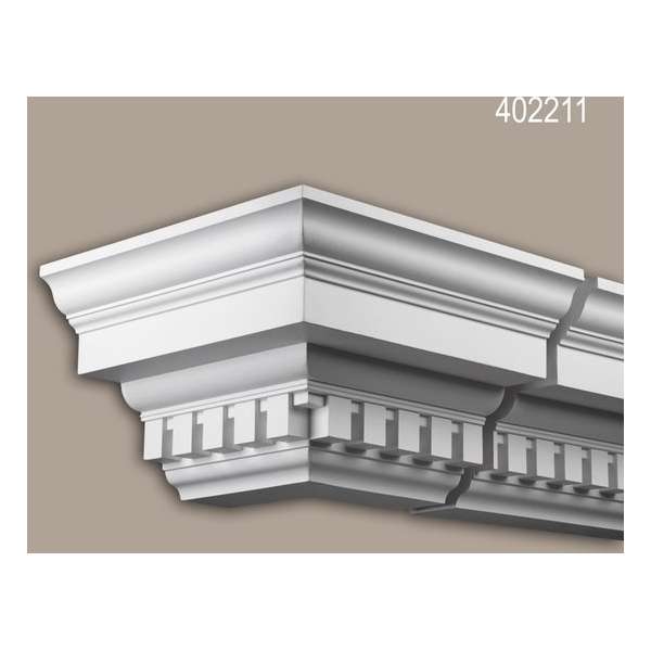 Buitenhoek Profhome 402211 Exterieur lijstwerk Hoeken voor Wandlijsten Gevelelement tijdeloos klassieke stijl wit Buitenhoek Profhome 402211 Exterieur lijstwerk Hoeken voor Wandlijsten Gevelelement tijdeloos klassieke stijl wit