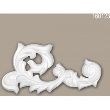 Decorative element 160123 Profhome rococo barok stijl wit