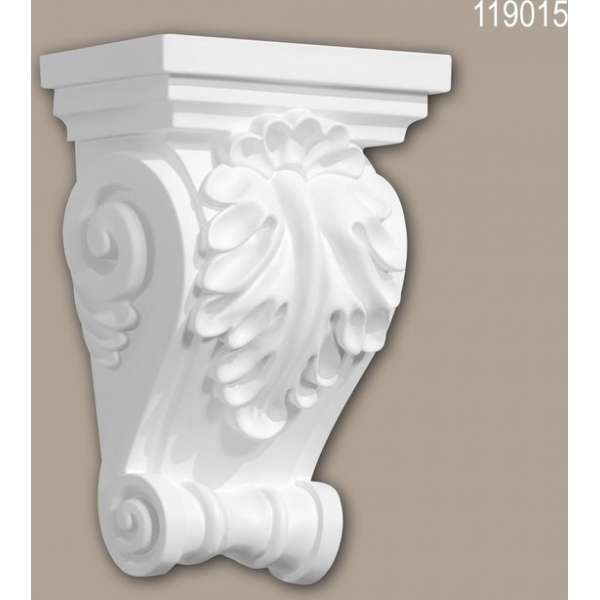 Console 119015 Profhome Sierelement Corinthische stijl wit Console 119015 Profhome Sierelement Corinthische stijl wit