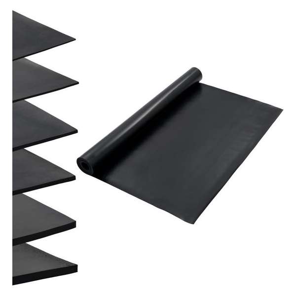 Vloermat anti-slip 2 mm 1,2x5 m rubber glad Vloermat anti-slip 2 mm 1,2x5 m rubber glad