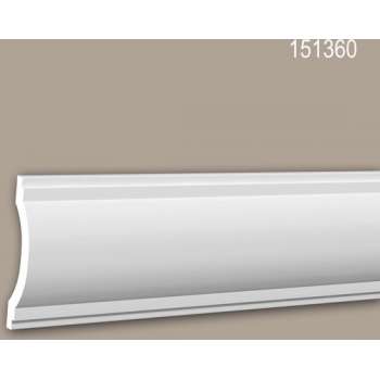 Wandlijst 151360 Profhome Lijstwerk Sierlijst Frieslijst neo-classicisme stijl wit 2 m