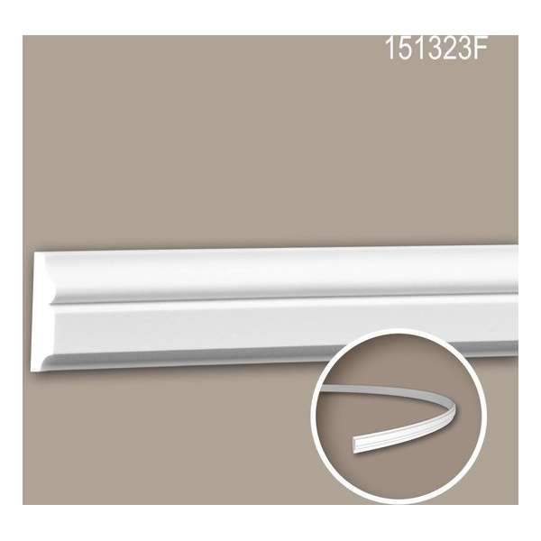 Wandlijst 151323F Profhome Lijstwerk flexibele lijst Sierlijst neo-classicisme stijl wit 2 m Wandlijst 151323F Profhome Lijstwerk flexibele lijst Sierlijst neo-classicisme stijl wit 2 m