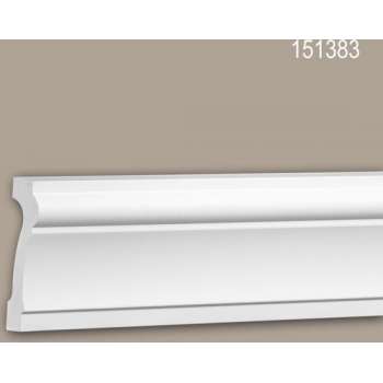Wandlijst 151383 Profhome Lijstwerk Sierlijst Frieslijst neo-classicisme stijl wit 2 m