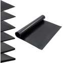 Vloermat anti-slip 12 mm 1,2x2 m rubber glad