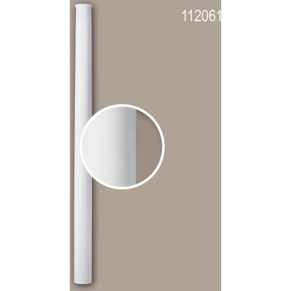 Volle zuilen schacht 112061 Profhome Zuil Sierelement neo-classicisme stijl wit Volle zuilen schacht 112061 Profhome Zuil Sierelement neo-classicisme stijl wit