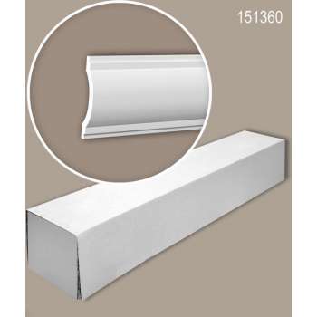 Profhome 151360 1 doos 12 stukken Wandlijst 24 m