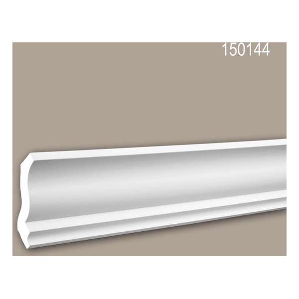 Kroonlijst 150144 Profhome Sierlijst Lijstwerk neo-classicisme stijl wit 2 m Kroonlijst 150144 Profhome Sierlijst Lijstwerk neo-classicisme stijl wit 2 m