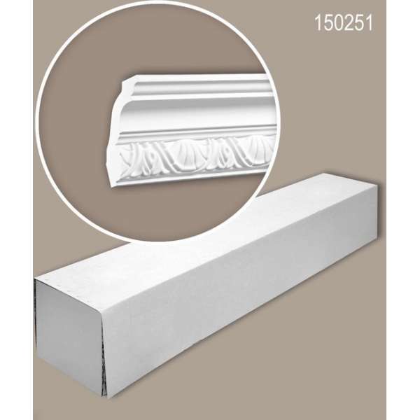 Profhome 150251 1 doos 21 stukken Kroonlijst 42 m Profhome 150251 1 doos 21 stukken Kroonlijst 42 m