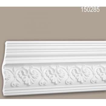 Kroonlijst 150285 Profhome Sierlijst Lijstwerk neo-renaissance stijl wit 2 m