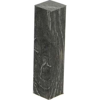 Hoek/eindstuk folie 4st. Scarlet Oak dark grey