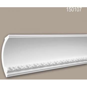 Kroonlijst 150107 Profhome Sierlijst Lijstwerk neo-classicisme stijl wit 2 m