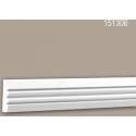 Wandlijst 151306 Profhome Lijstwerk Sierlijst neo-classicisme stijl wit 2 m