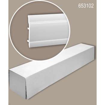 Profhome 653102 1 doos 10 stukken Plint 20 m