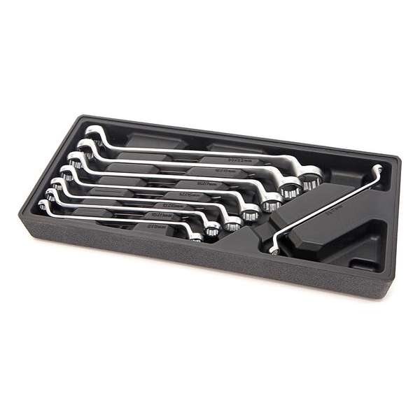 HBM 8 Delige Ringsleutelset Inlay voor HBM Gereedschapswagen HBM 8 Delige Ringsleutelset Inlay voor HBM Gereedschapswagen