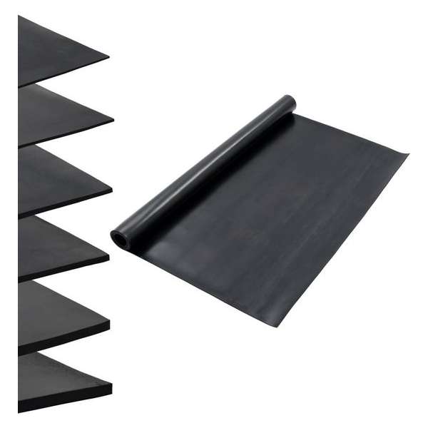 Vloermat anti-slip 3 mm 1,2x2 m rubber glad Vloermat anti-slip 3 mm 1,2x2 m rubber glad