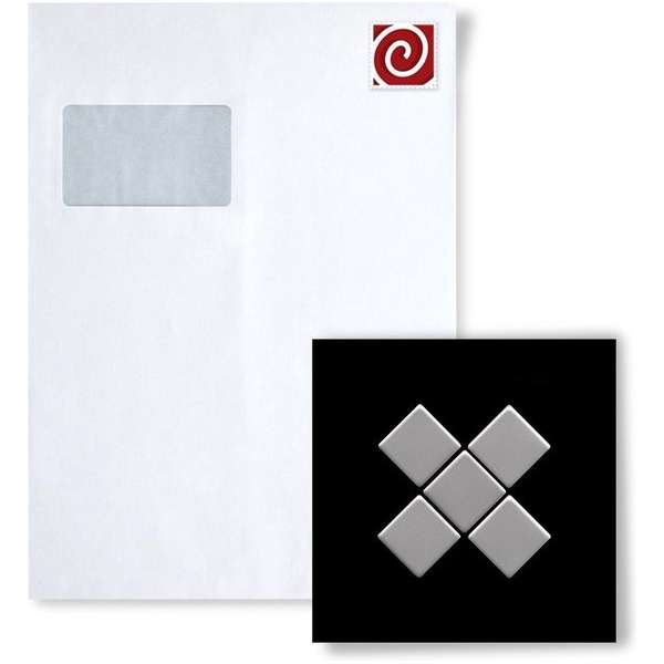Mozaïek STAAL S-Diamond-S-S-MA Collectie Diamond roestvrij staal matglanzend Mozaïek STAAL S-Diamond-S-S-MA Collectie Diamond roestvrij staal matglanzend