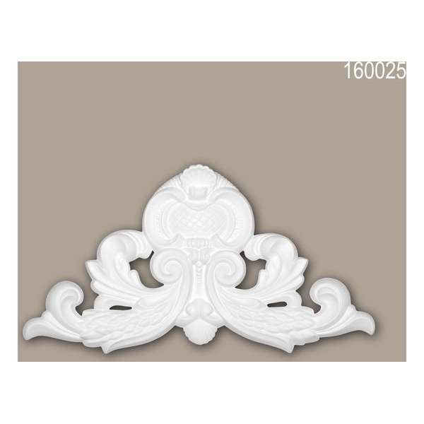 Decorative element 160025 Profhome tijdeloos klassieke stijl wit Decorative element 160025 Profhome tijdeloos klassieke stijl wit