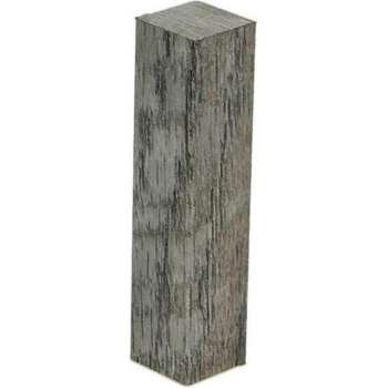 Hoek/eindstuk folie 4st. Castle Oak light grey
