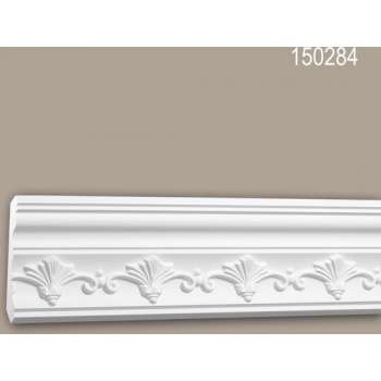 Kroonlijst 150284 Profhome Sierlijst Lijstwerk neo-empire stijl wit 2 m