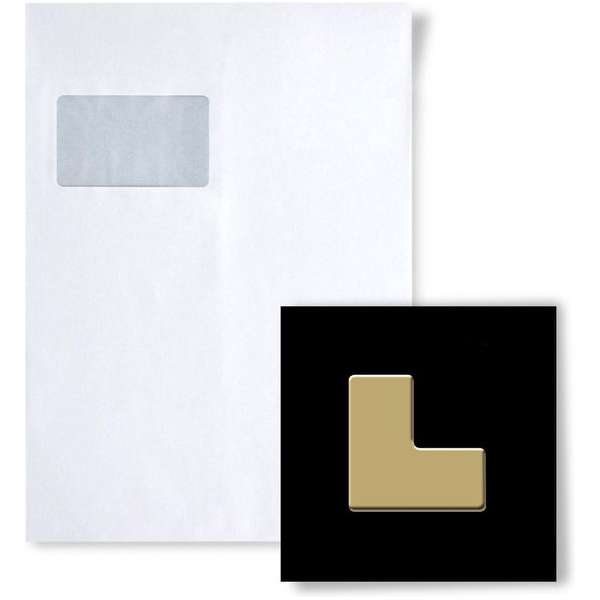 Mozaïek STAAL S-Kink-Ti-GM Collectie Kink titaan Gold hoogglanzend Mozaïek STAAL S-Kink-Ti-GM Collectie Kink titaan Gold hoogglanzend