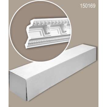 Profhome 150169 1 doos 4 stukken Kroonlijst 8 m