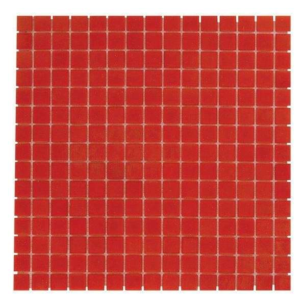 1,04m² - Mozaiek Tegels - Amsterdam Vierkant Red 2x2 1,04m² - Mozaiek Tegels - Amsterdam Vierkant Red 2x2