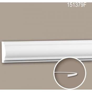 Wandlijst 151379F Profhome Lijstwerk flexibele lijst Sierlijst neo-classicisme stijl wit 2 m