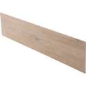 Traprenovatie stootbord | PVC toplaag | Geborsteld eik | 140 x 18 cm