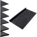 Vloermat anti-slip 1 mm 1,2x5 m rubber glad