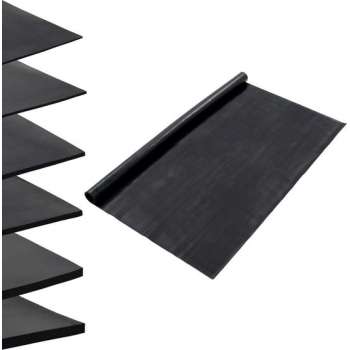 Vloermat anti-slip 1 mm 1,2x5 m rubber glad