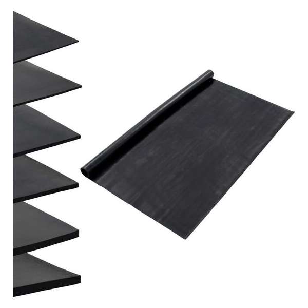 Vloermat anti-slip 1 mm 1,2x5 m rubber glad Vloermat anti-slip 1 mm 1,2x5 m rubber glad