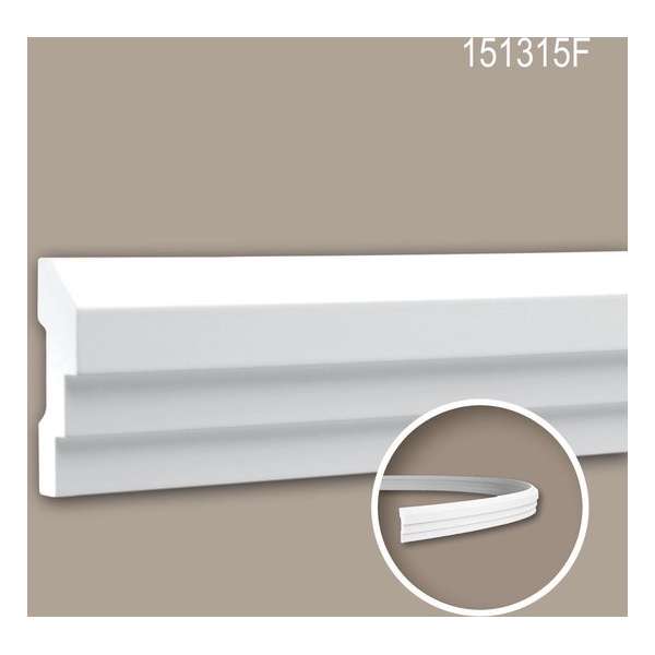 Wandlijst 151315F Profhome Lijstwerk flexibele lijst Sierlijst neo-classicisme stijl wit 2 m Wandlijst 151315F Profhome Lijstwerk flexibele lijst Sierlijst neo-classicisme stijl wit 2 m