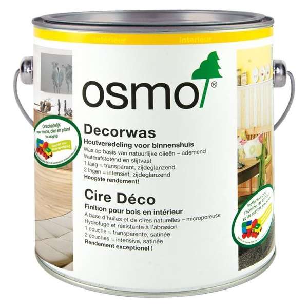 OSMO Decorwas TR3136 Berken 0,75L OSMO Decorwas TR3136 Berken 0,75L