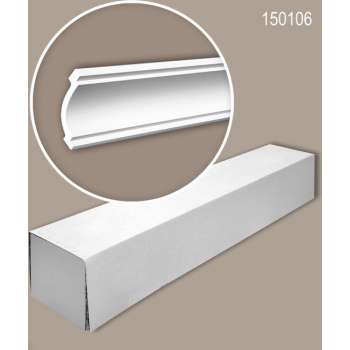 Profhome 150106 1 doos 14 stukken Kroonlijst 28 m