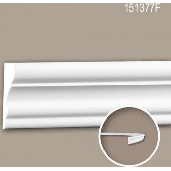 Wandlijst 151377F Profhome Lijstwerk flexibele lijst Sierlijst neo-classicisme stijl wit 2 m