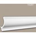 Kroonlijst 150261 Profhome Sierlijst Indirecte verlichting Lijstwerk neo-classicisme stijl wit 2 m