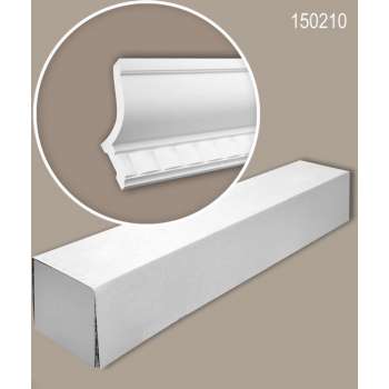Profhome 150210 1 doos 4 stukken Kroonlijst 8 m