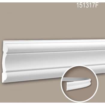 Wandlijst 151317F Profhome Lijstwerk flexibele lijst Sierlijst neo-classicisme stijl wit 2 m