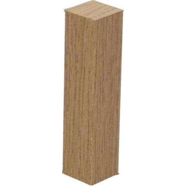 Hoek/eindstuk folie 4st. eiken select