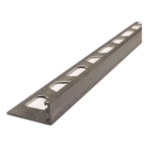 Schlüter tegelprofiel Jolly trendline - Licht antraciet - 12,5 mm x 2500mm Schlüter tegelprofiel Jolly trendline - Licht antraciet - 12,5 mm x 2500mm
