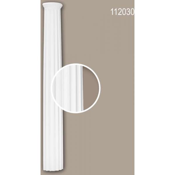 Volle zuilen schacht 112030 Profhome Zuil Sierelement neo-classicisme stijl wit Volle zuilen schacht 112030 Profhome Zuil Sierelement neo-classicisme stijl wit