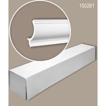 Profhome 150261 1 doos 6 stukken Kroonlijst 12 m