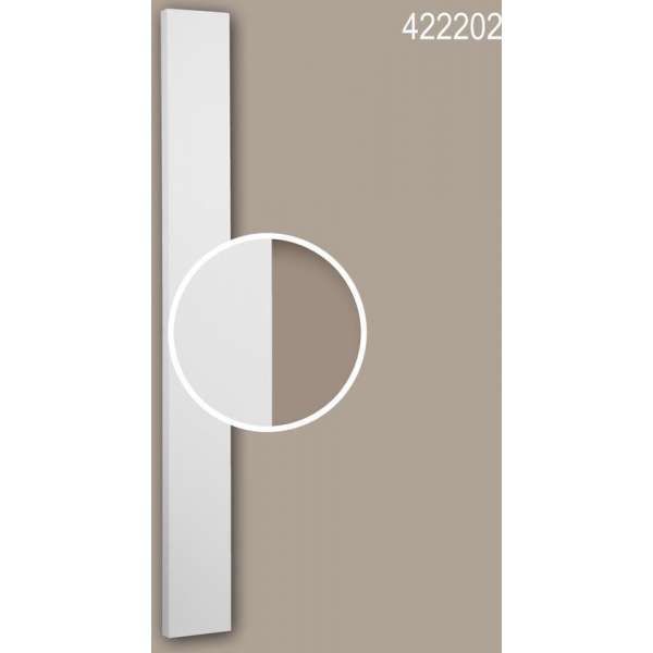 Pilaster schacht Profhome 422202 Gevelelement Pilaster Wandpijler Exterieur lijstwerk Ionische stijl wit Pilaster schacht Profhome 422202 Gevelelement Pilaster Wandpijler Exterieur lijstwerk Ionische stijl wit