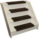 Pakket 15x Elite Soft Bruine Rechte Trapmatten 65x22,5x3,5