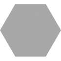 1,16m² - Hexagon / zeshoek Vloer- en Wandtegels - Timeless Grey Mat 15x17 - Wandtegels keuken / badkamer